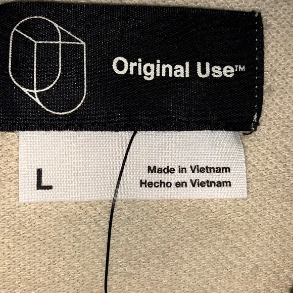 Original use zip up sweater checker hoodie - Picture 3 of 5